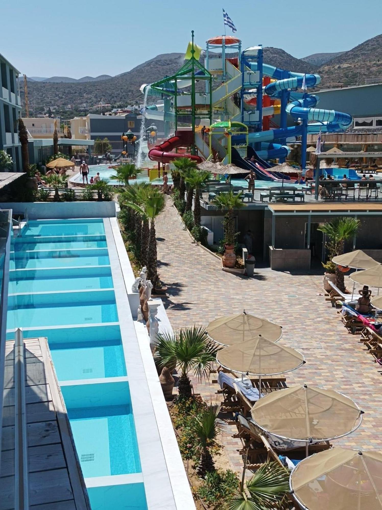 Sunbay Hotel Limenas Chersonisou Exterior foto